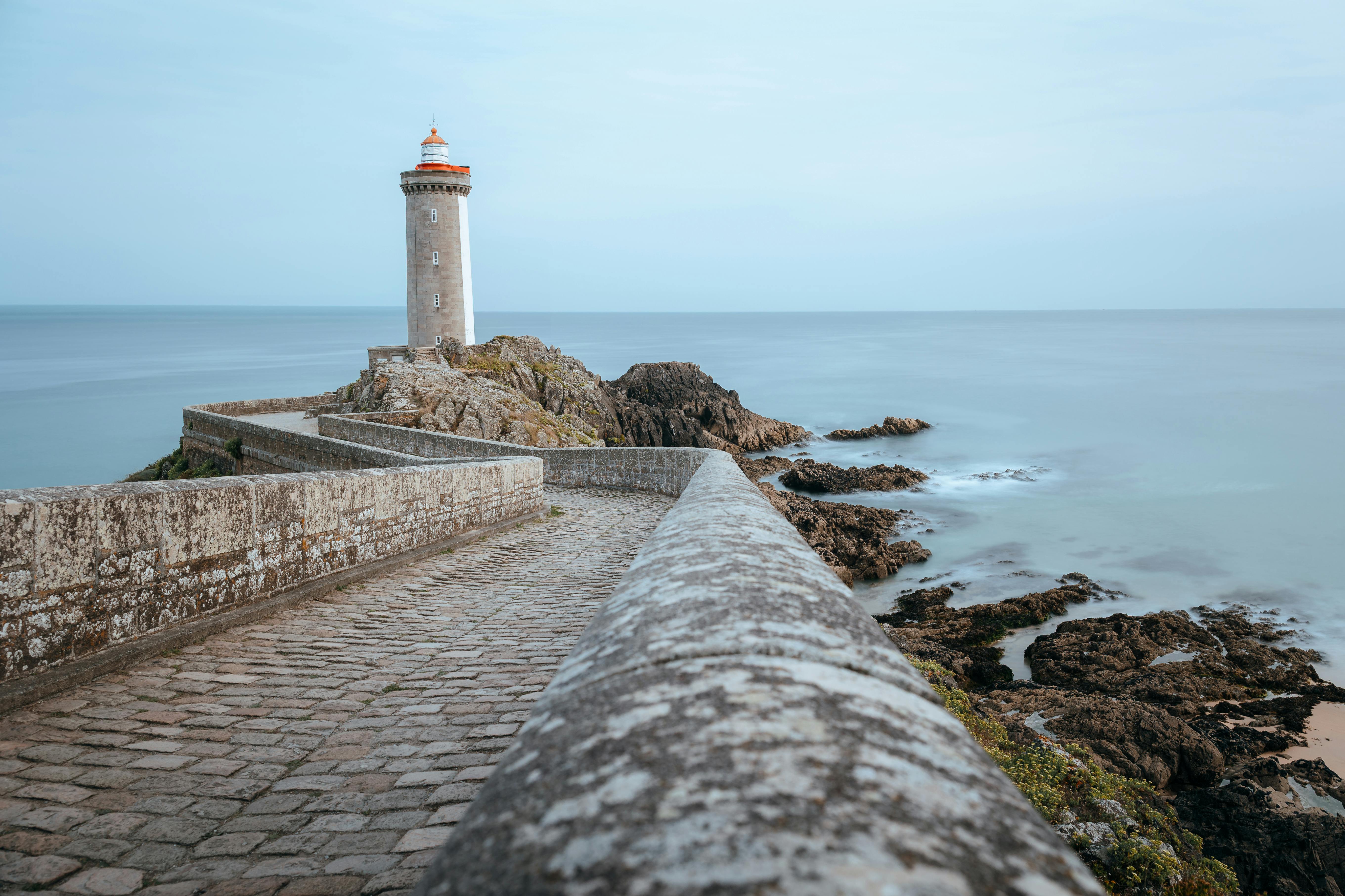 Phare de Brest - Vue sur l'océan
